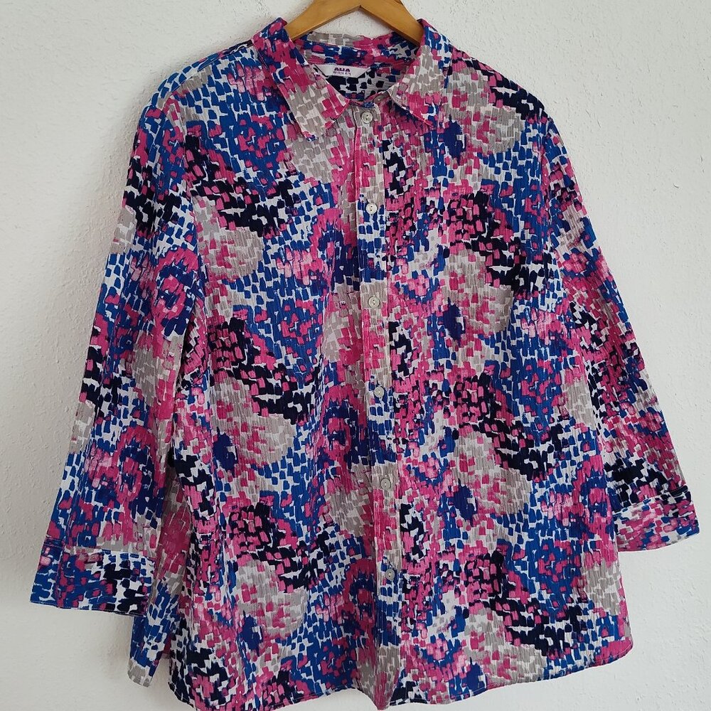 ALIA Women, Polyester Blouse, XXL